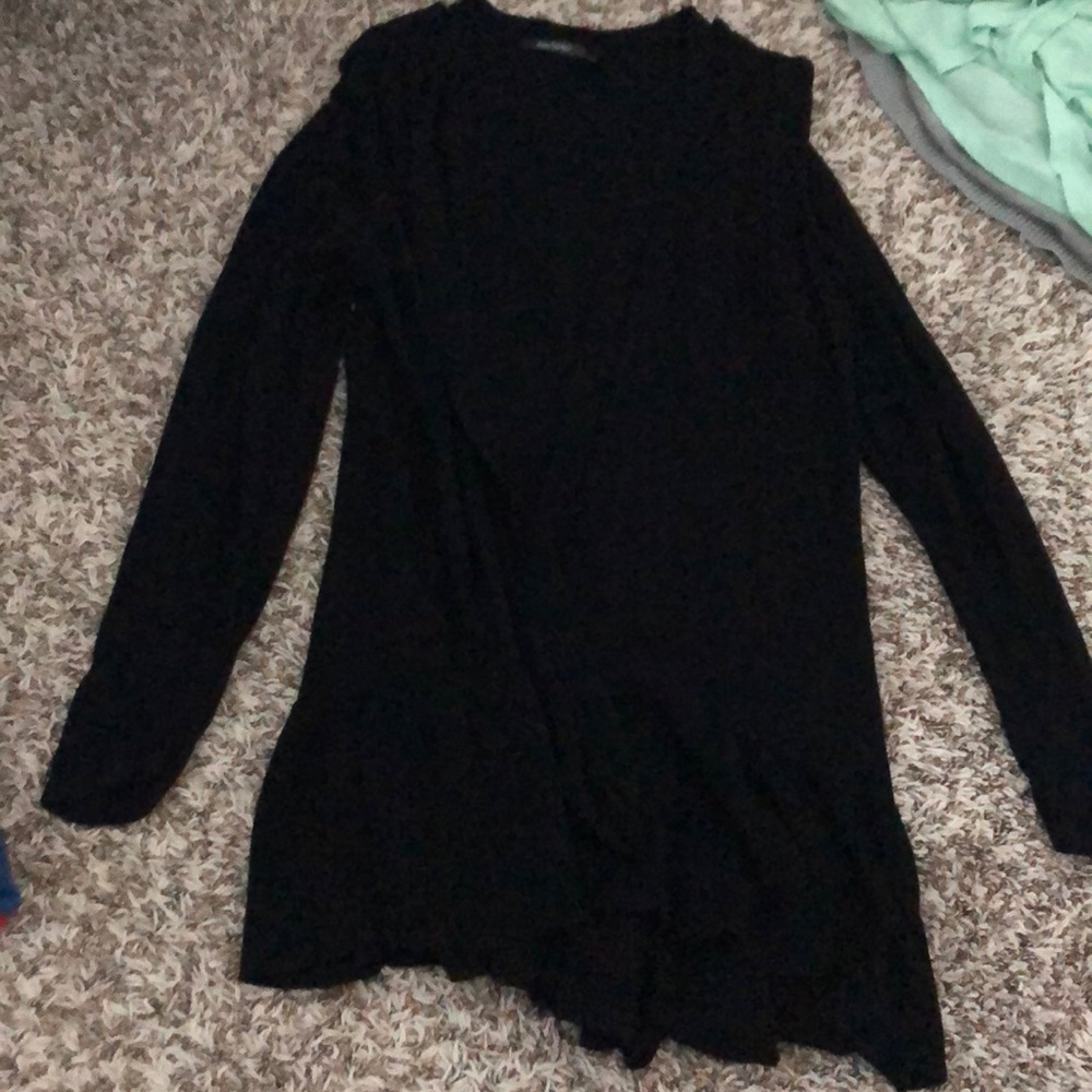 Black Cartigan with detail